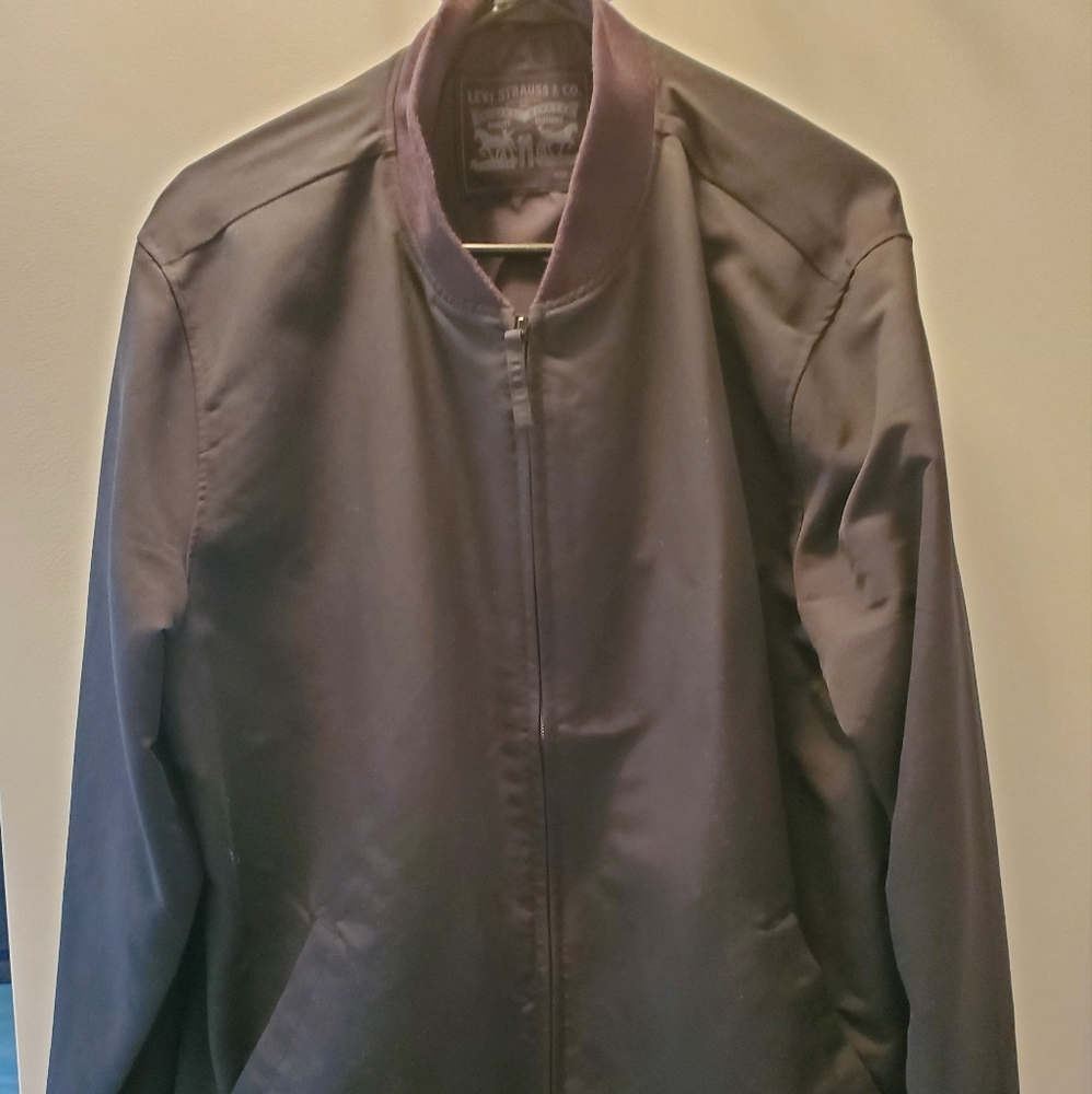Levi's dark grey XL bomber jacket